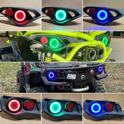 Halo Tail Lights (Single Color) for Can-am Outlander and Renegade